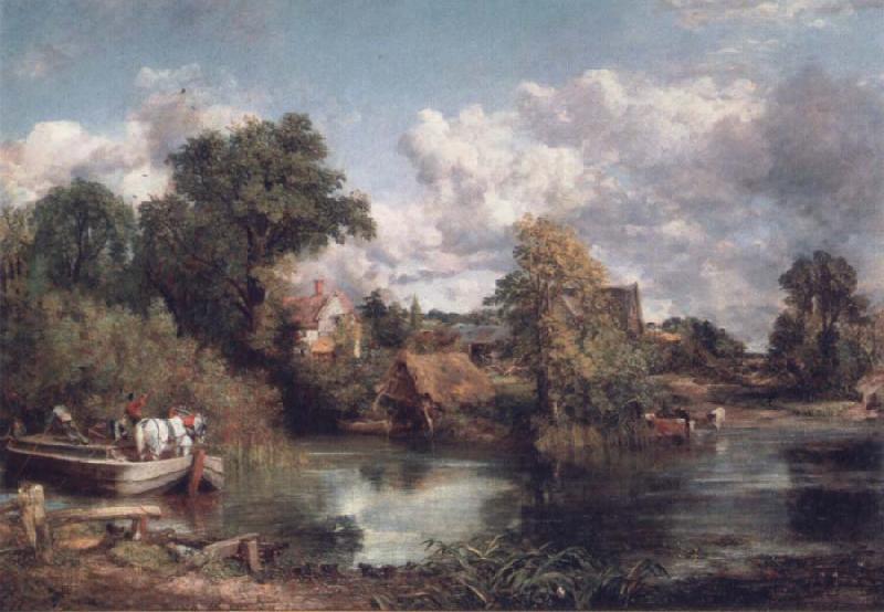 John Constable THe WHite hose France oil painting art
